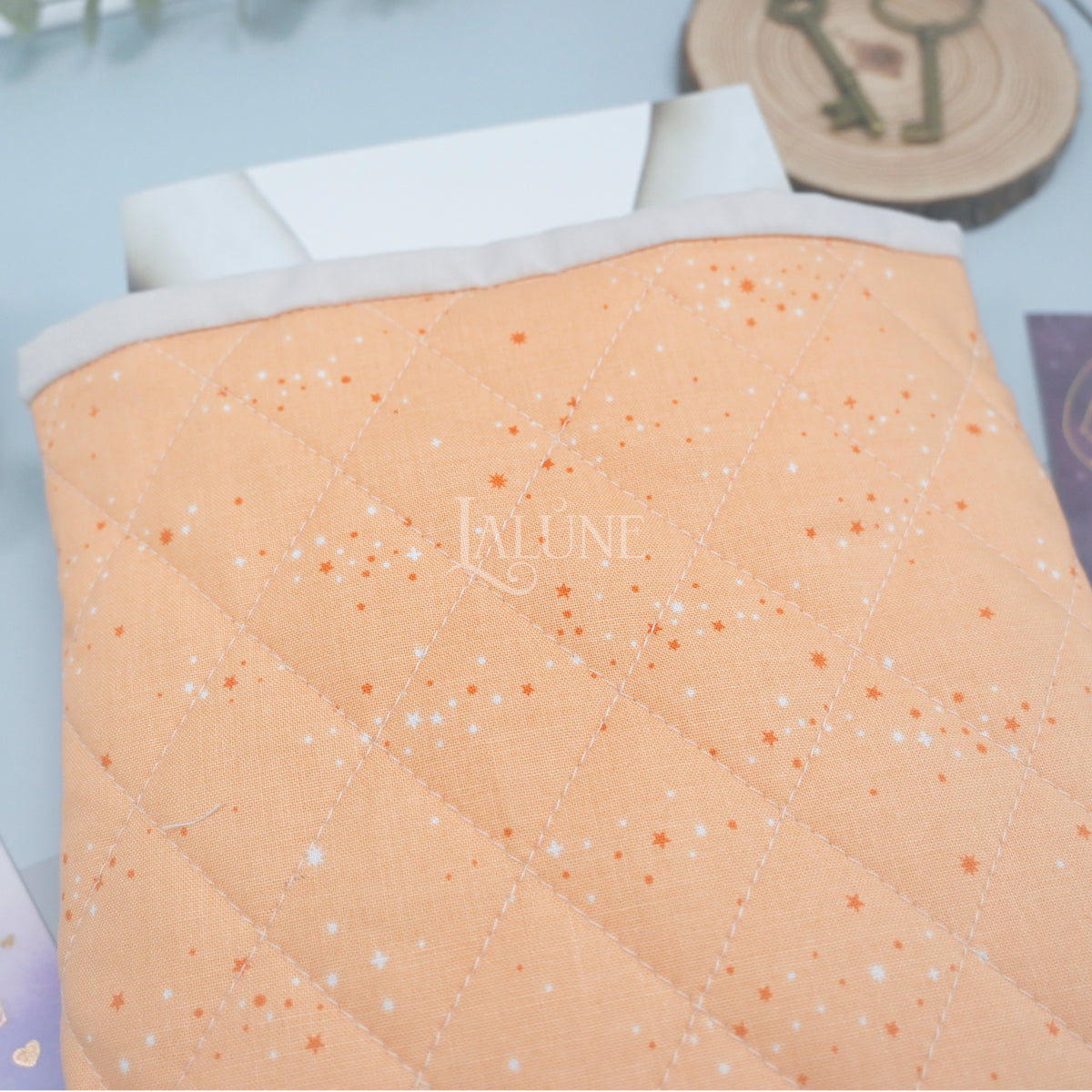 Marmalade Starlight Quilted Book Sleeve