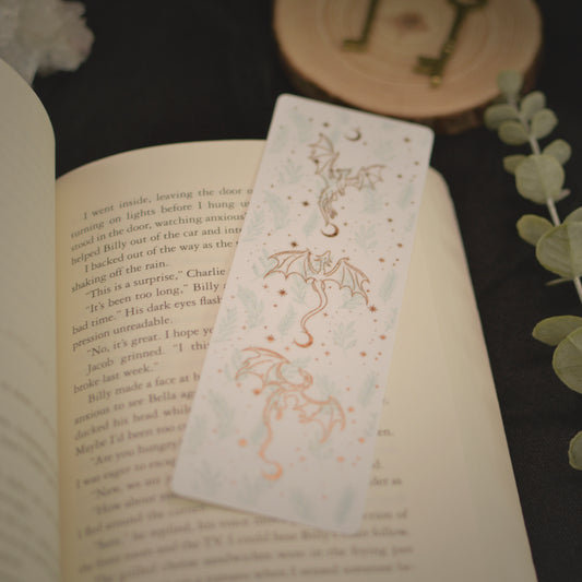 Botanical Dragons Bookmark