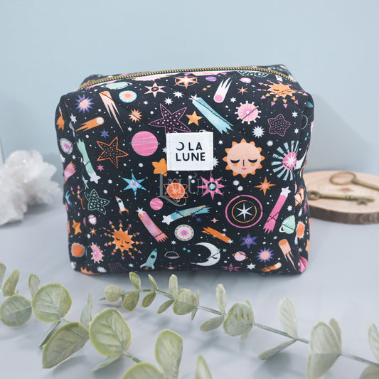 Cosmic Cowboy Boxy Makeup Bag