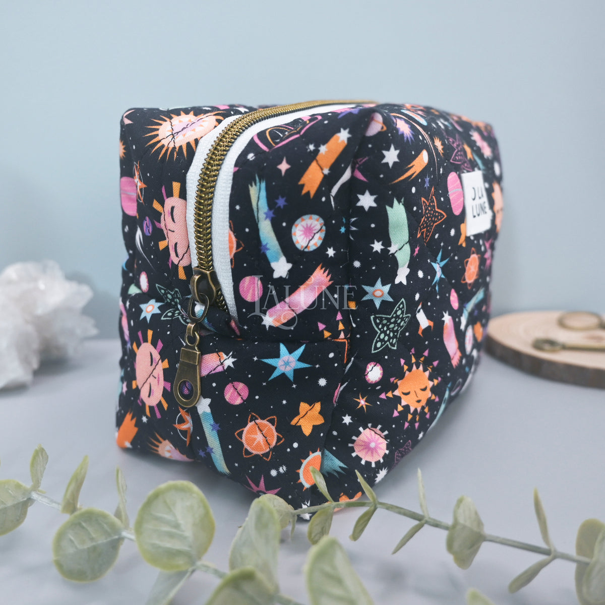 Cosmic Cowboy Boxy Makeup Bag