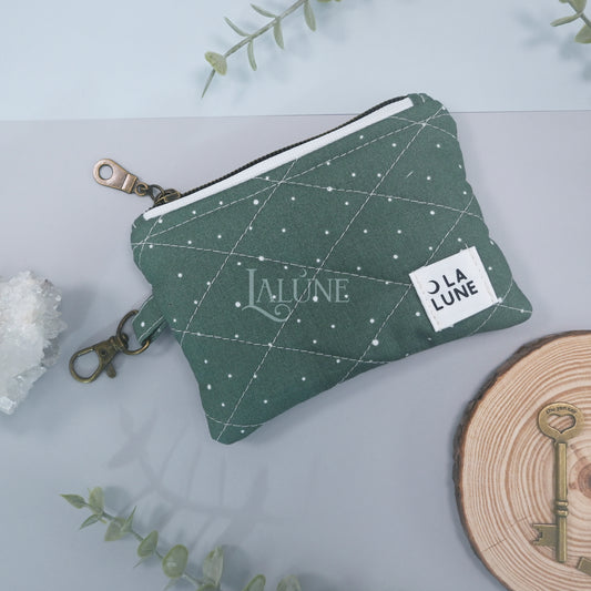 Evergreen Dots Keychain Wallet