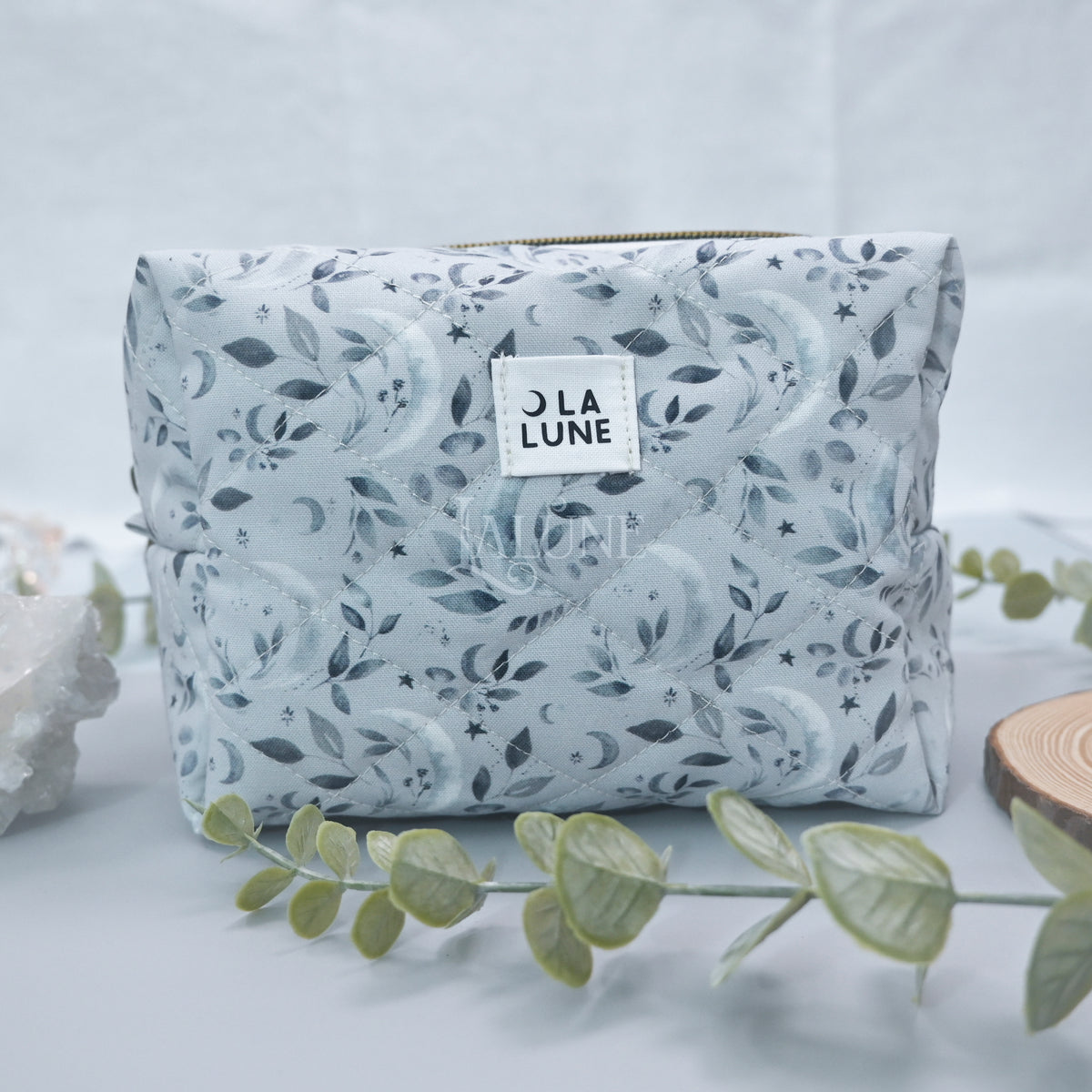 Luna Floral Boxy Makeup Bag