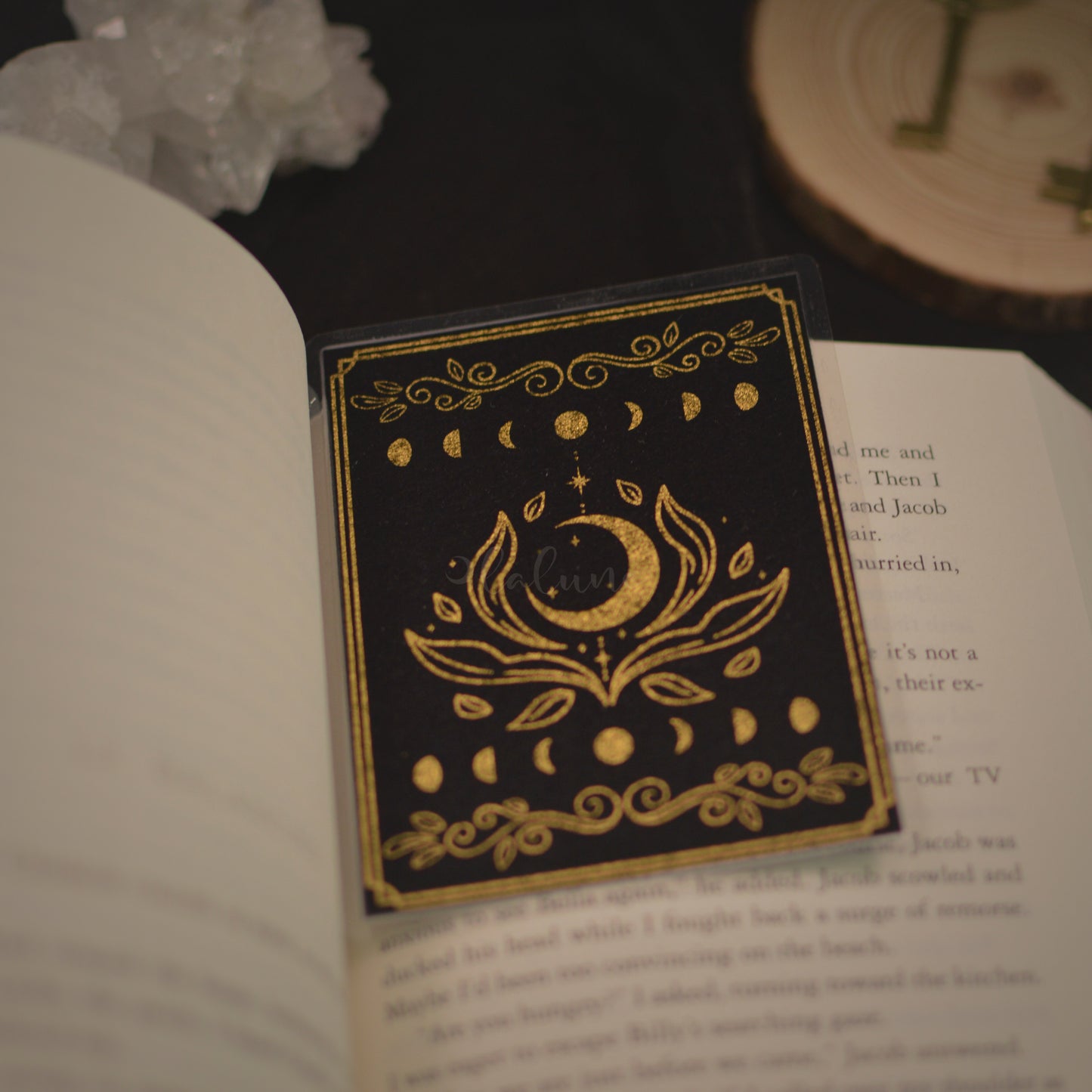 Lunar Botanicals Wide Bookmark