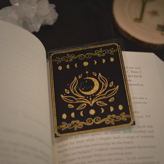 Lunar Botanicals Wide Bookmark