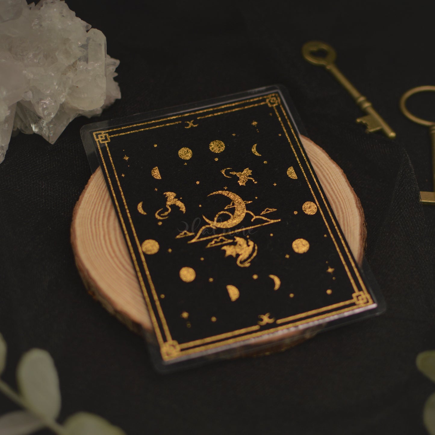 Lunar Dragons Wide Bookmark