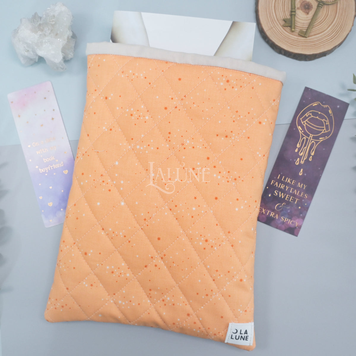 Marmalade Starlight Quilted Book Sleeve