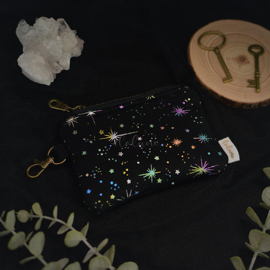 Starburst Keychain Wallet