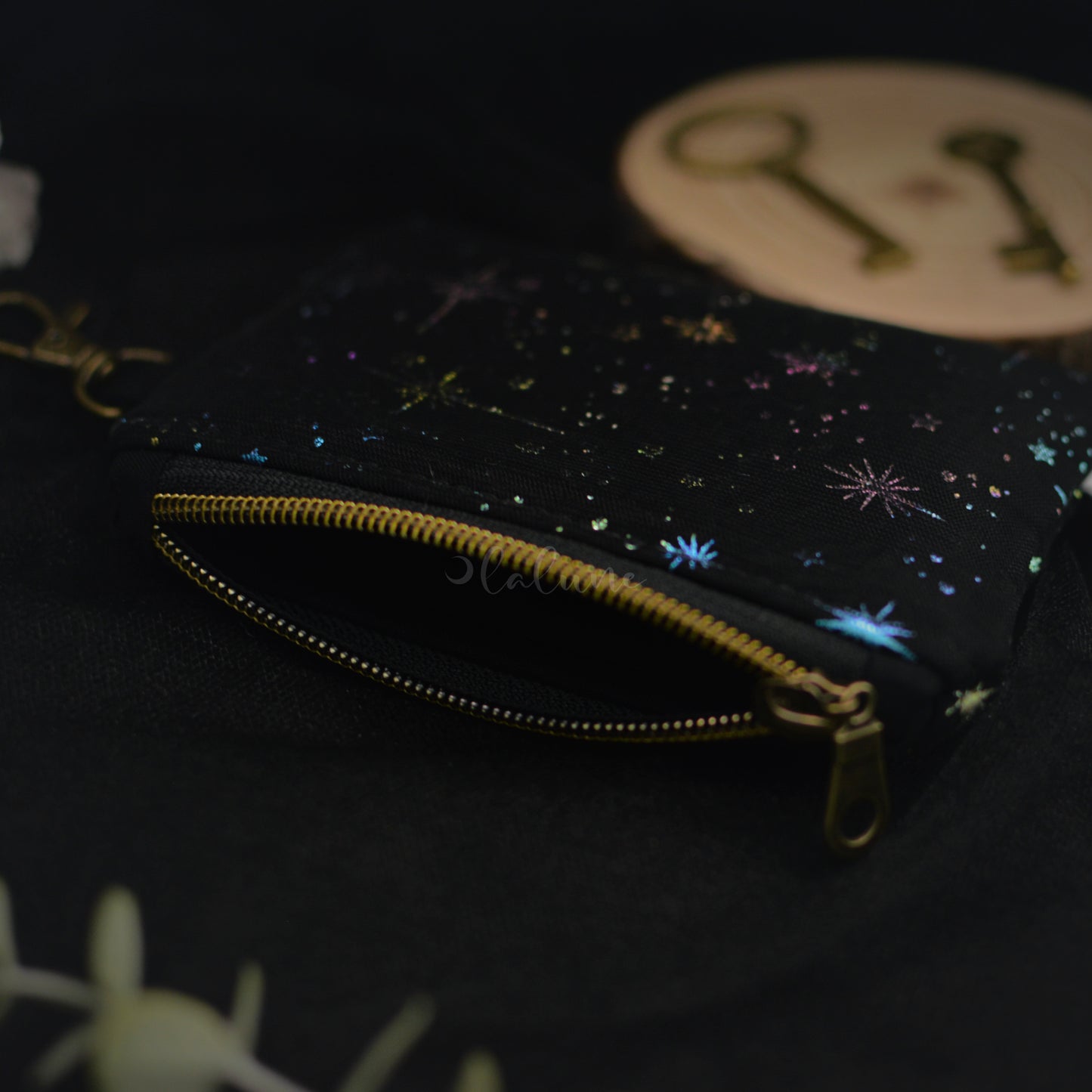 Starburst Keychain Wallet