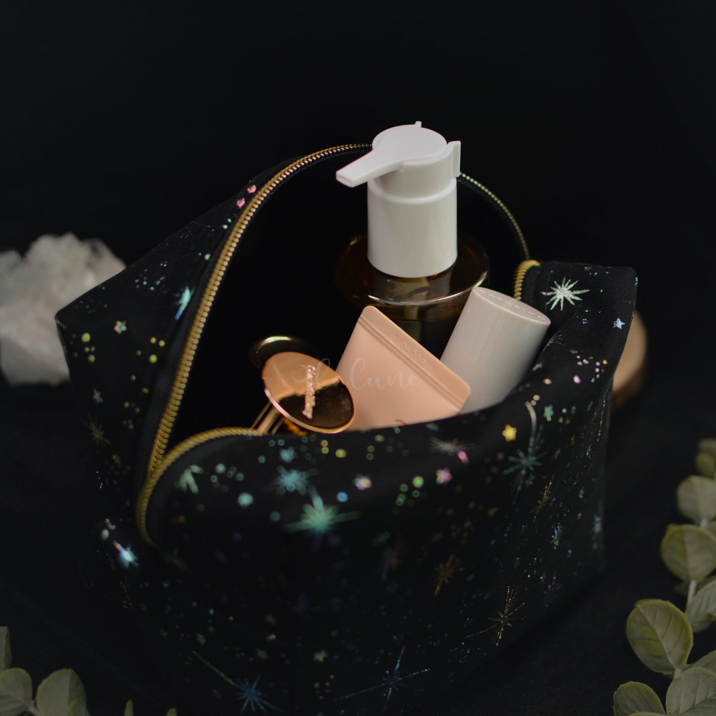 Starburst Boxy Makeup Bag